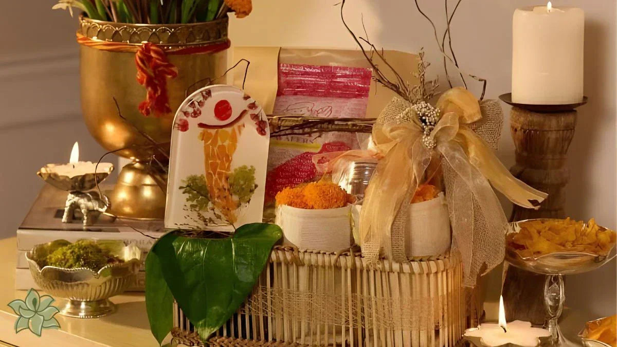 Hampers and flowers for diwali