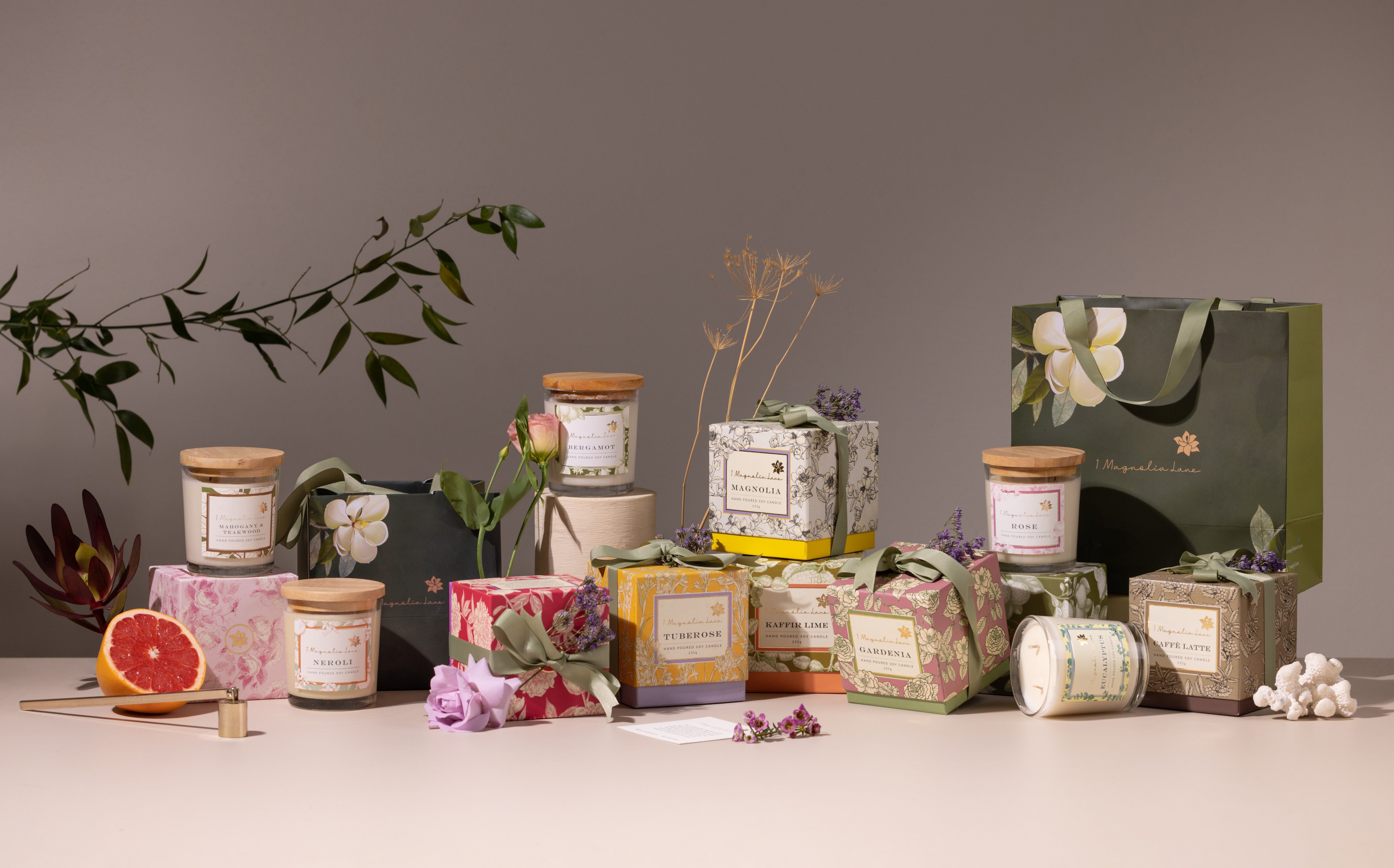 Premium Fragranced Soy Candles