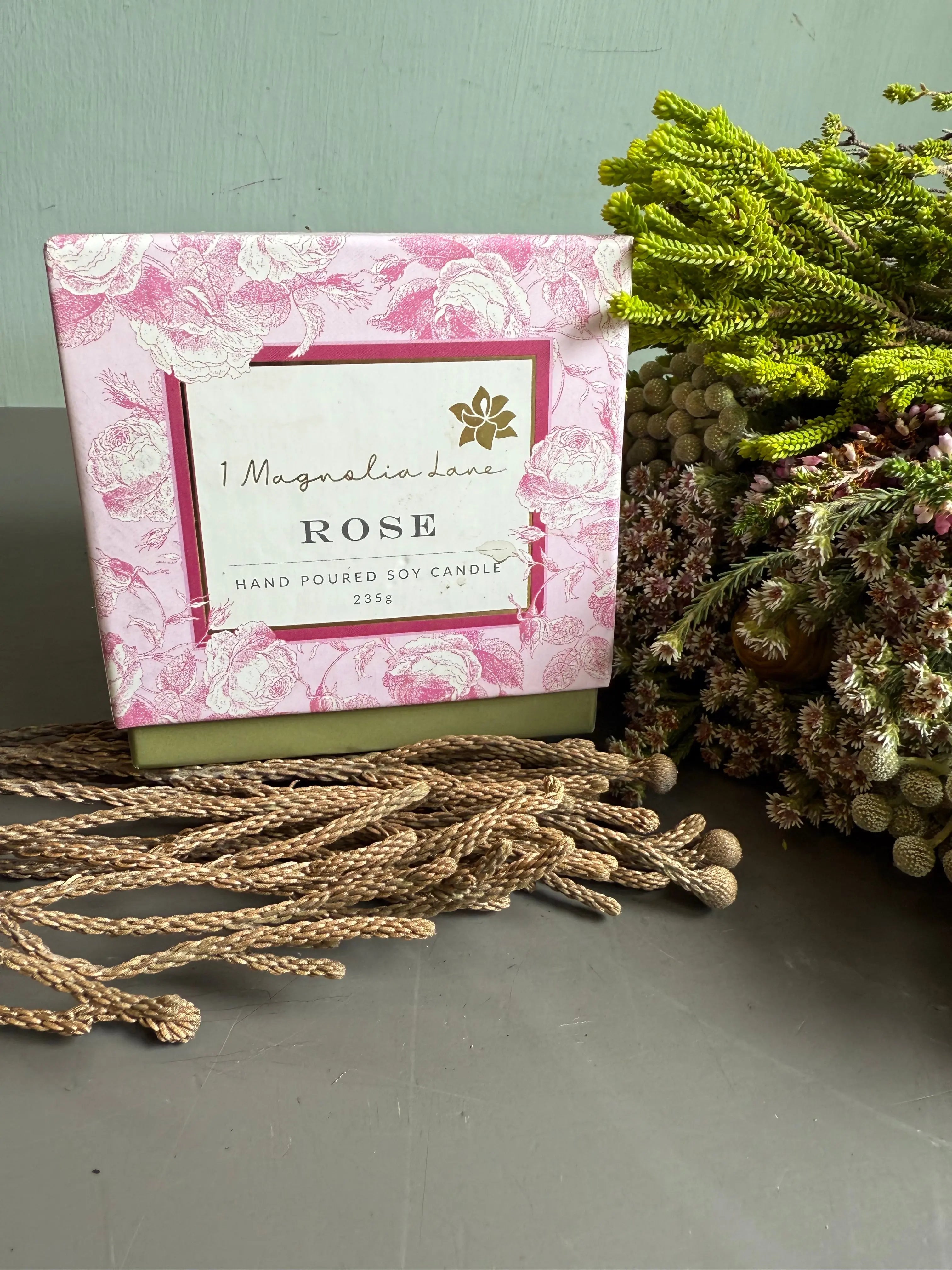 Rose Candle 1magnolialane