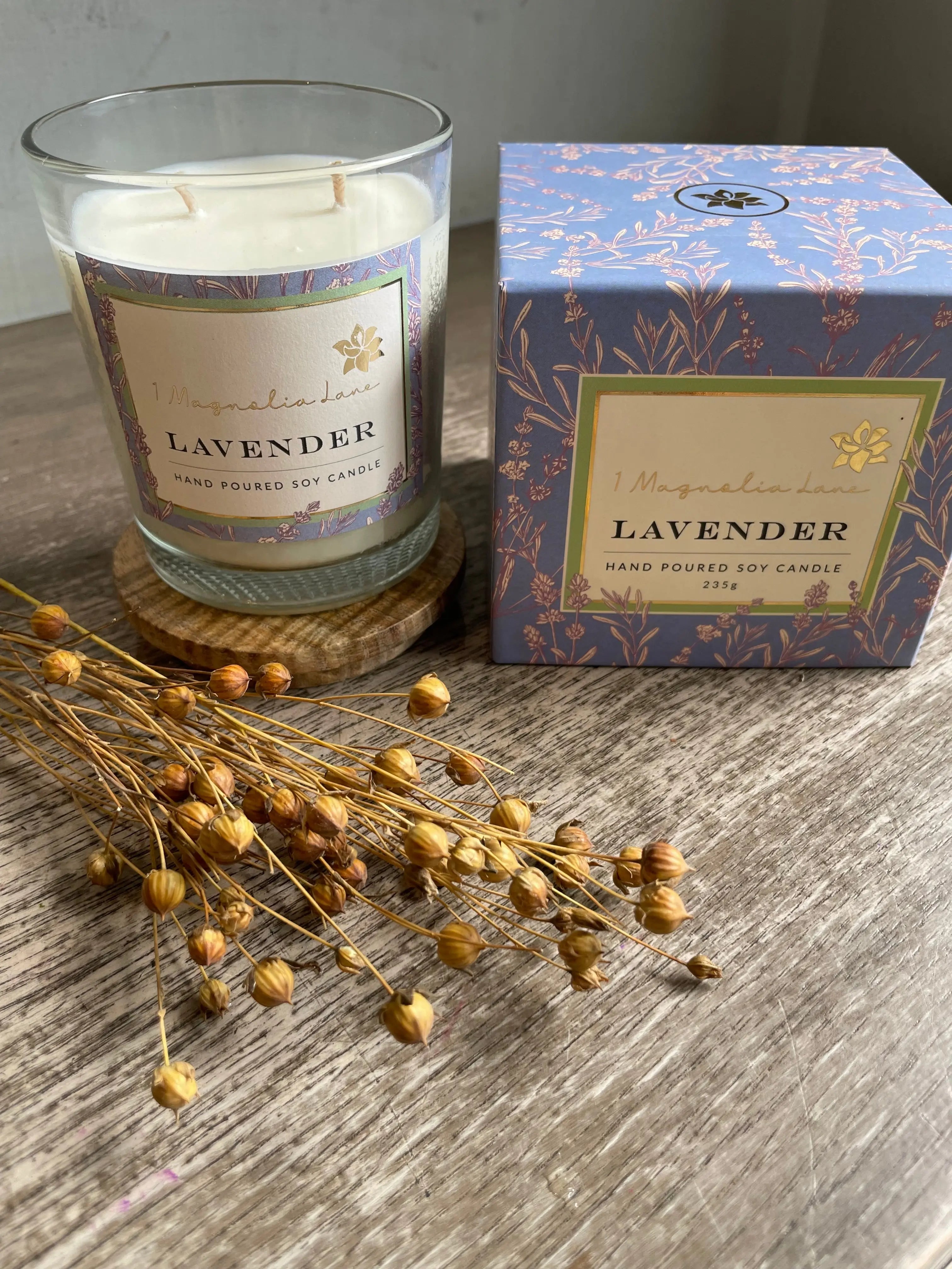 Lavender Candle 1magnolialane