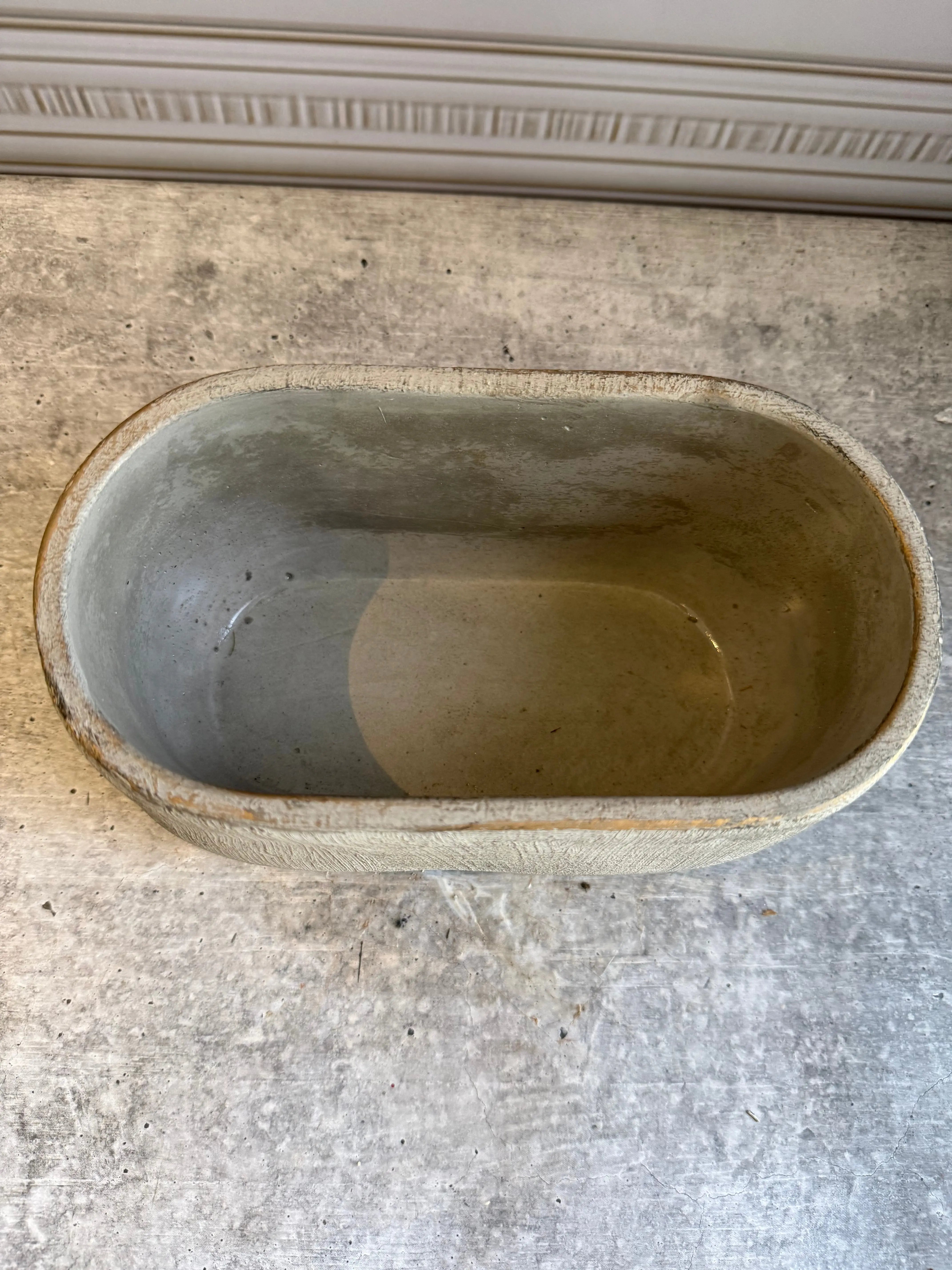 Ash Oval Planter 1 Magnolia Lane Mumbai