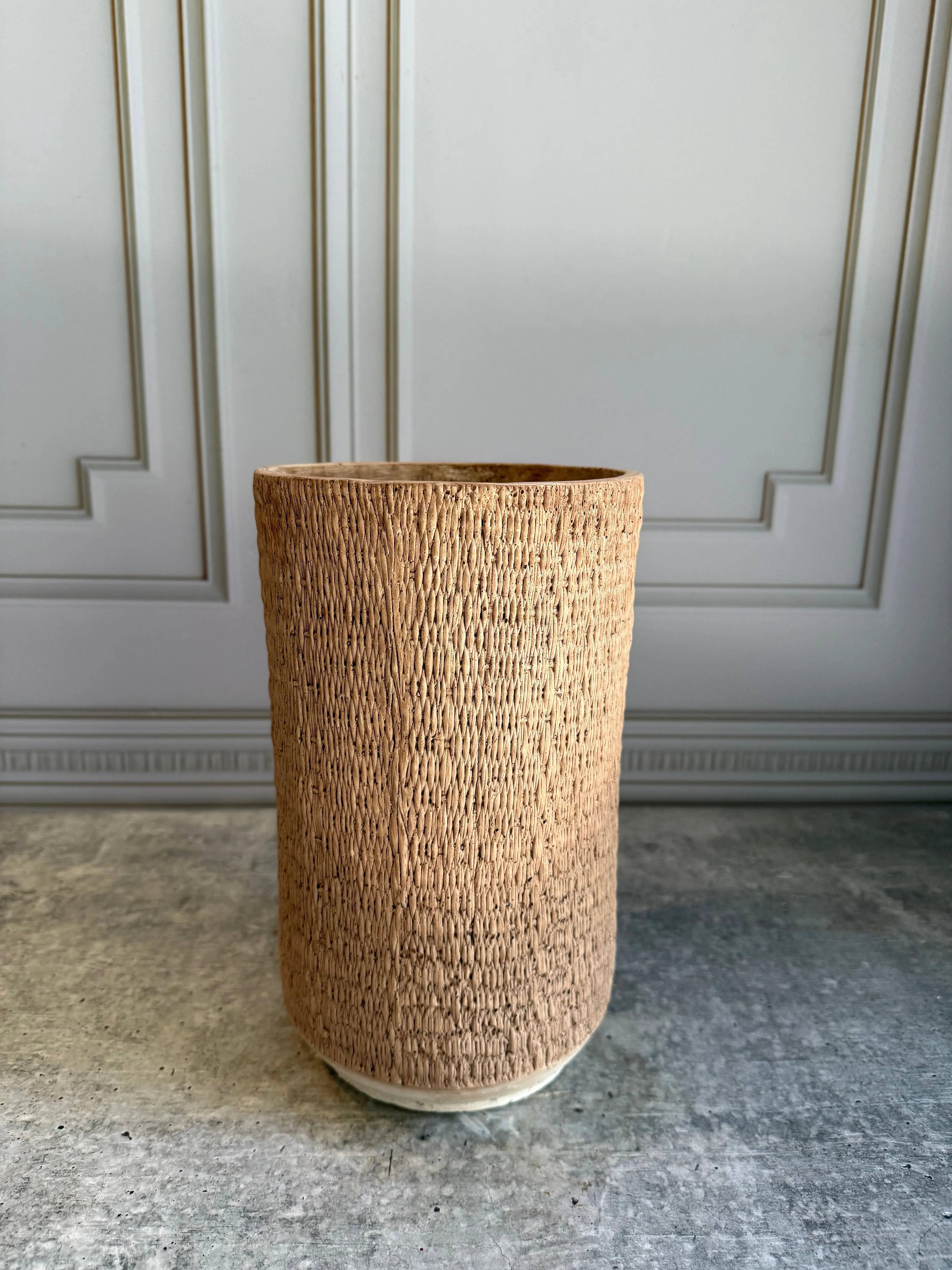 Woven Cylindric Pot 1 Magnolia Lane Mumbai