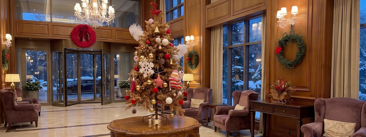 Christmas Flowers and Table Decor: Wreaths, Poinsettias and Centrepieces