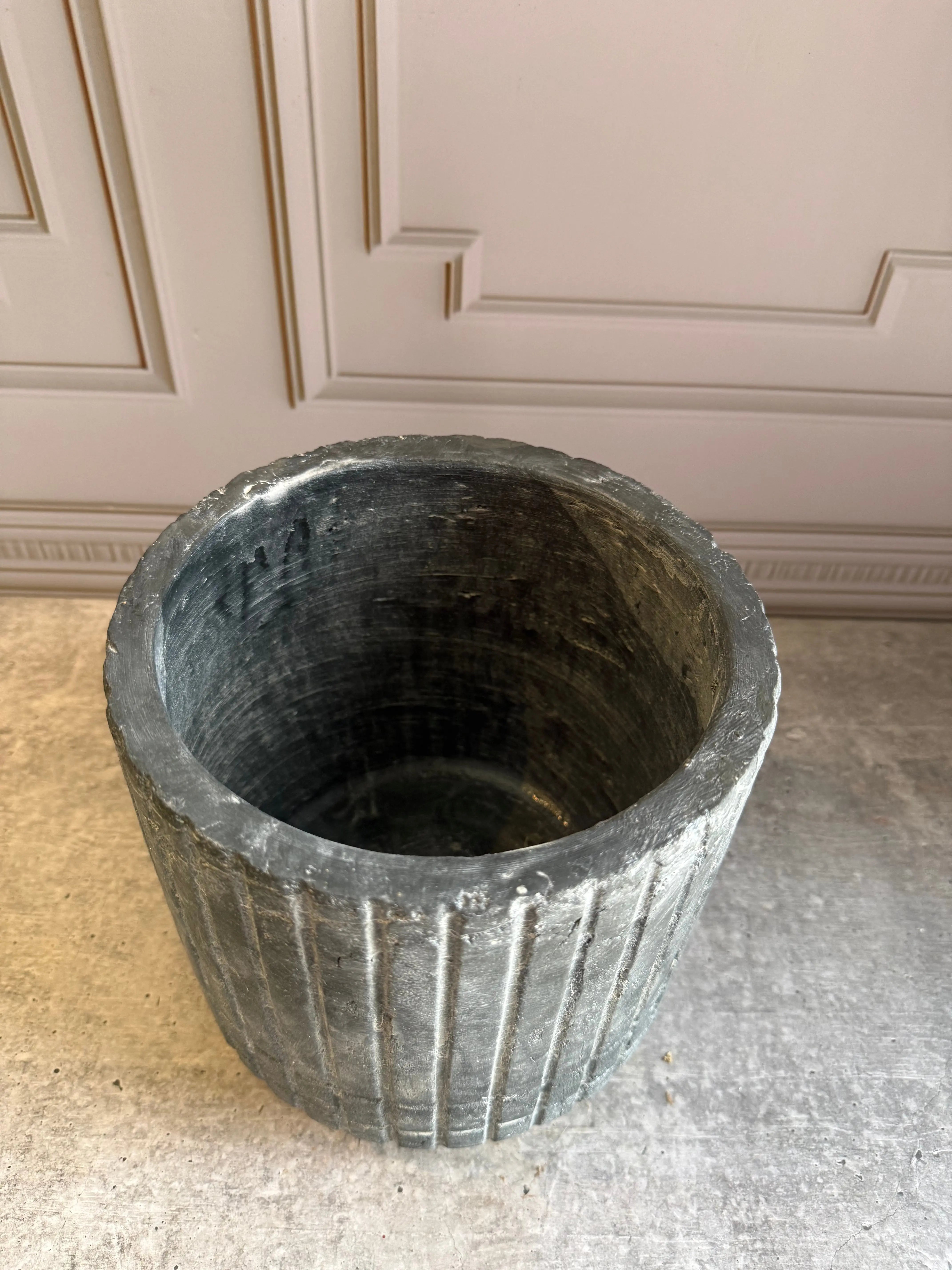 Stonewash Column Pot 1 Magnolia Lane Mumbai