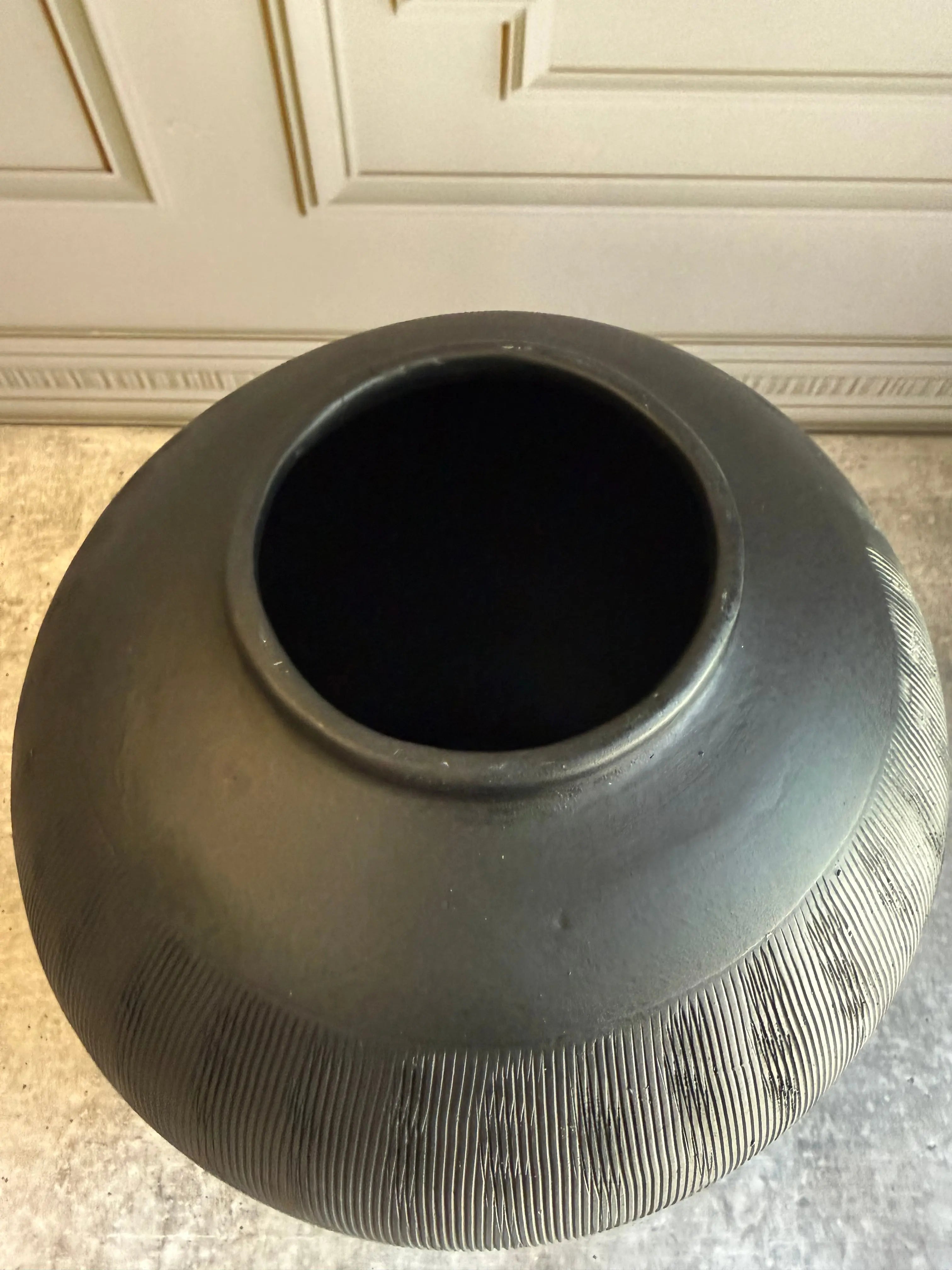 Obsidian Globe Jar 1 Magnolia Lane Mumbai