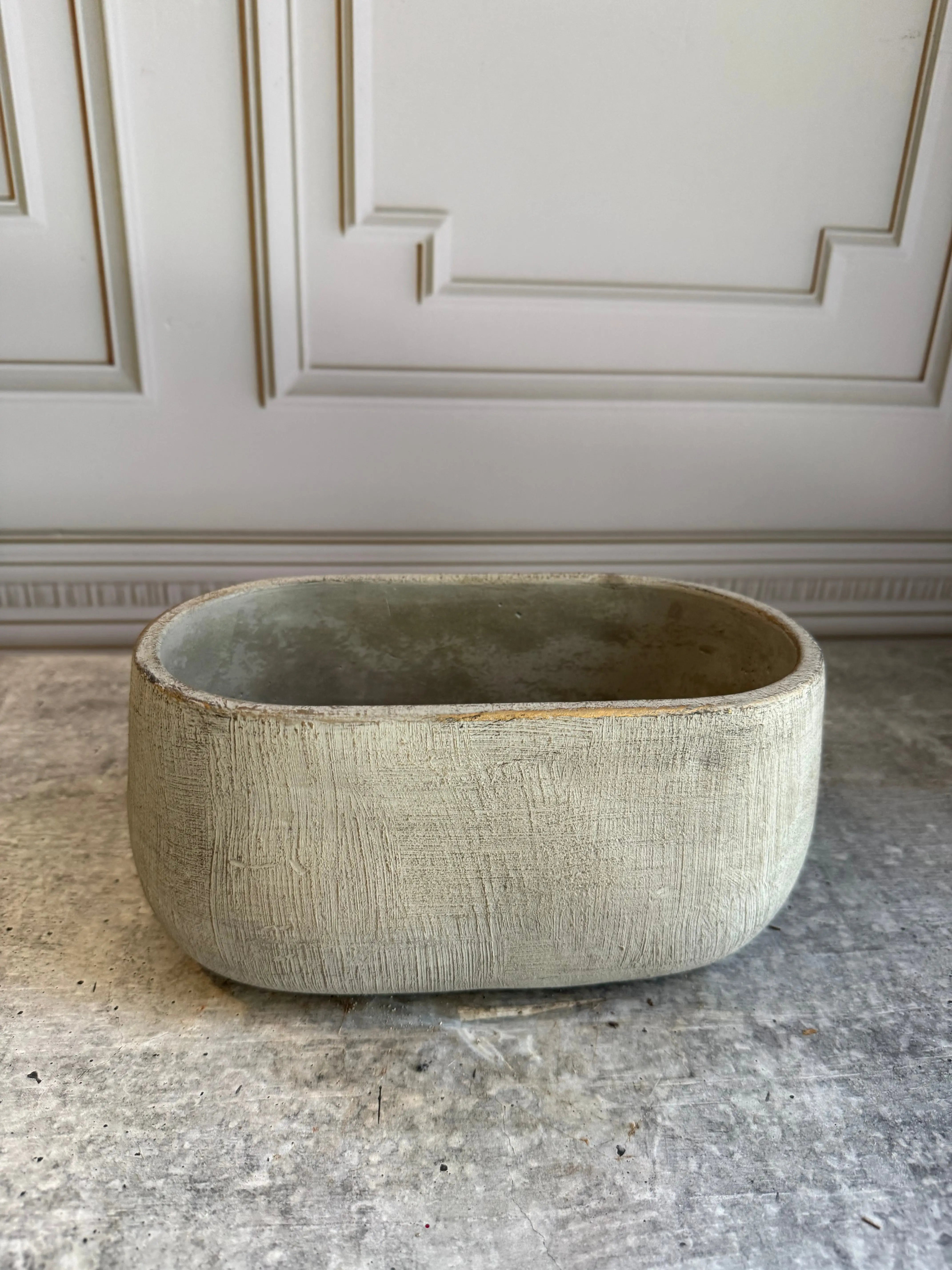 Ash Oval Planter 1 Magnolia Lane Mumbai