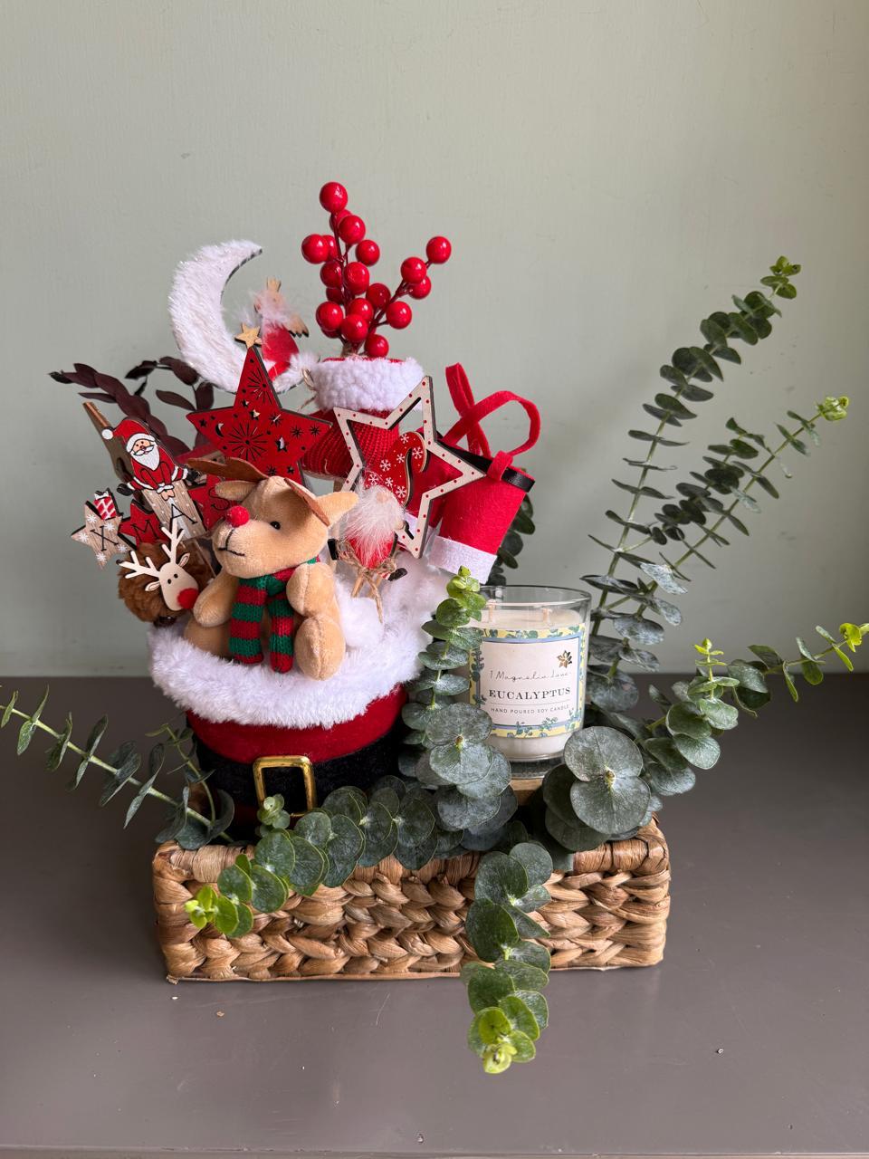 Santa’s Woodland Basket